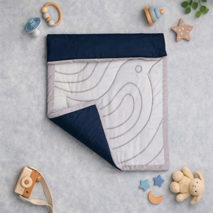 Baby Comfortor Quilt- The Bird Design