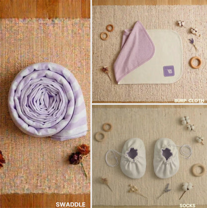Pure Bamboo Complete Newborn Essentials Hospital Kit - The Memories Collection - 100% Organic